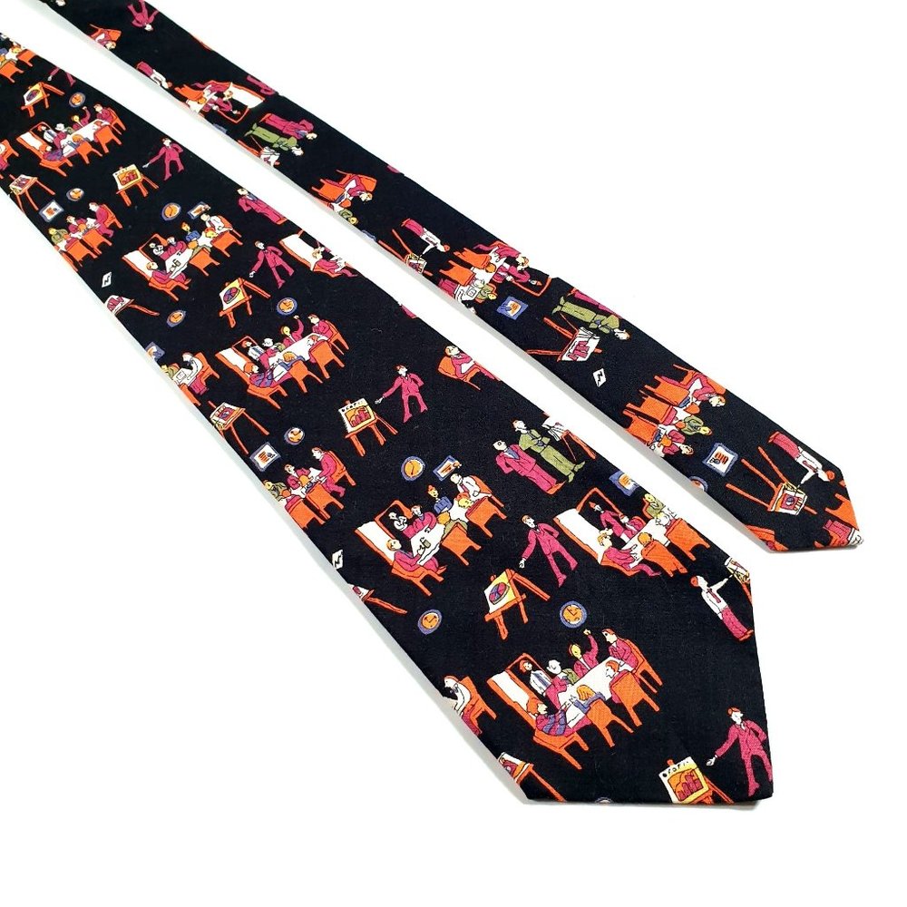 Tango Max Raab Mens Necktie Boardroom Presentation Office Work Casual Dad Gift